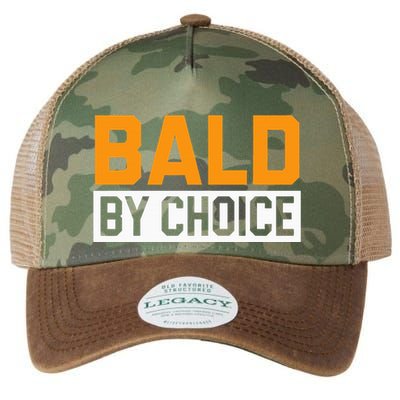 Bald Head Baldy Baldheaded No Hair Baldie Bald Guy Legacy Tie Dye Trucker Hat
