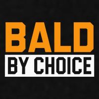 Bald Head Baldy Baldheaded No Hair Baldie Bald Guy Ladies PosiCharge Tri-Blend Wicking Tank