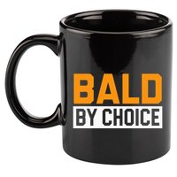 Bald Head Baldy Baldheaded No Hair Baldie Bald Guy 11oz C Handle Ceramic Mug