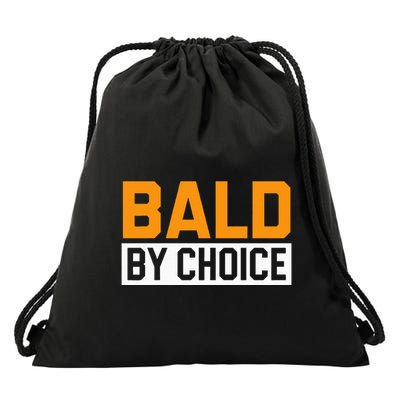 Bald Head Baldy Baldheaded No Hair Baldie Bald Guy Drawstring Bag