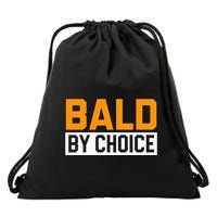 Bald Head Baldy Baldheaded No Hair Baldie Bald Guy Drawstring Bag