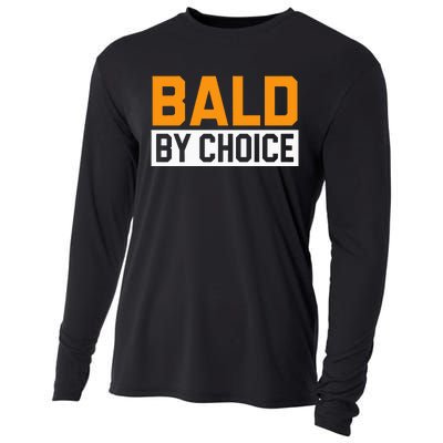 Bald Head Baldy Baldheaded No Hair Baldie Bald Guy Cooling Performance Long Sleeve Crew