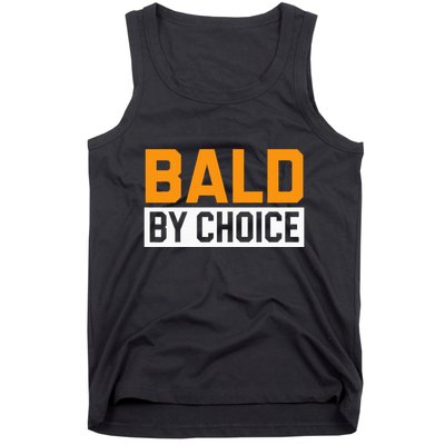 Bald Head Baldy Baldheaded No Hair Baldie Bald Guy Tank Top