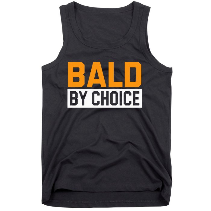 Bald Head Baldy Baldheaded No Hair Baldie Bald Guy Tank Top