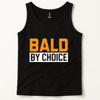 Bald Head Baldy Baldheaded No Hair Baldie Bald Guy Tank Top