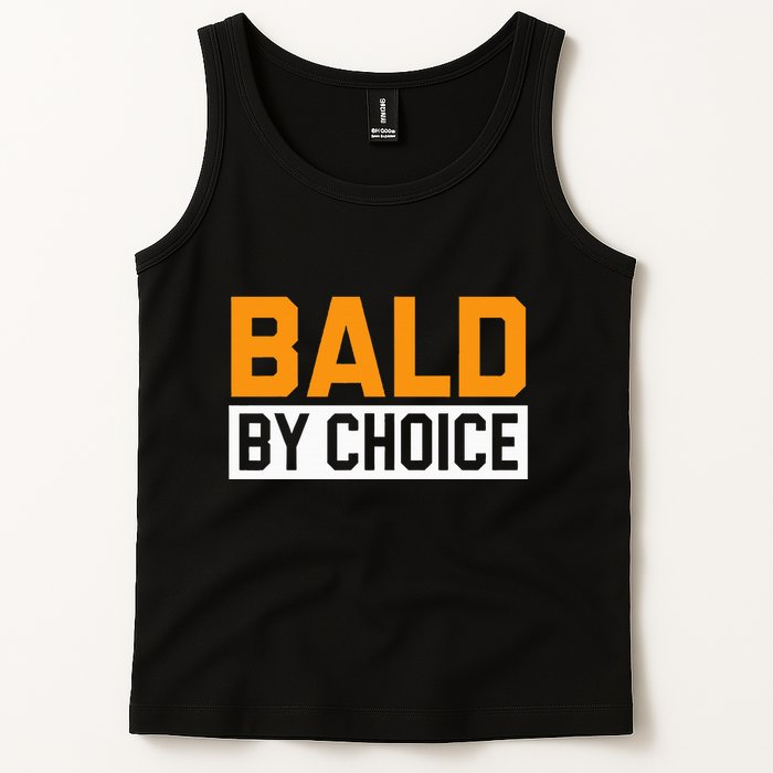 Bald Head Baldy Baldheaded No Hair Baldie Bald Guy Tank Top