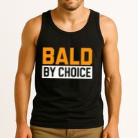 Bald Head Baldy Baldheaded No Hair Baldie Bald Guy Tank Top