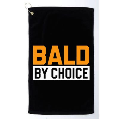 Bald Head Baldy Baldheaded No Hair Baldie Bald Guy Golf Towel