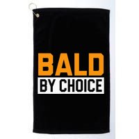 Bald Head Baldy Baldheaded No Hair Baldie Bald Guy Golf Towel