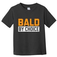 Bald Head Baldy Baldheaded No Hair Baldie Bald Guy Toddler T-Shirt