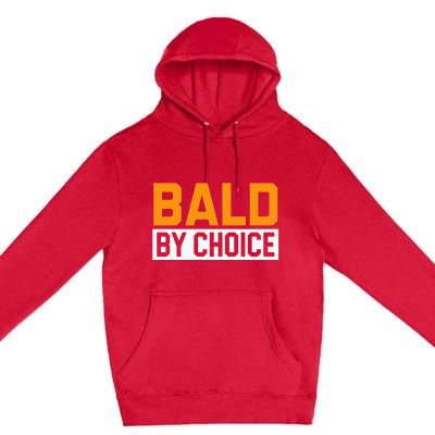 Bald Head Baldy Baldheaded No Hair Baldie Bald Guy Premium Pullover Hoodie