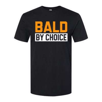 Bald Head Baldy Baldheaded No Hair Baldie Bald Guy Softstyle CVC T-Shirt