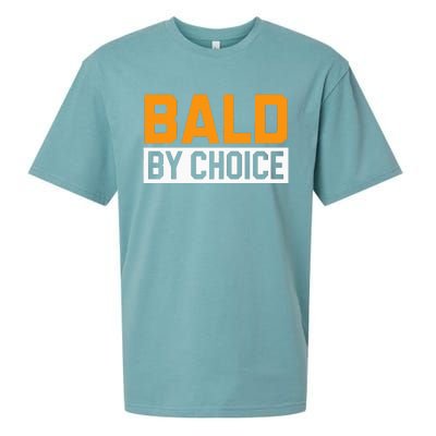 Bald Head Baldy Baldheaded No Hair Baldie Bald Guy Sueded Cloud Jersey T-Shirt