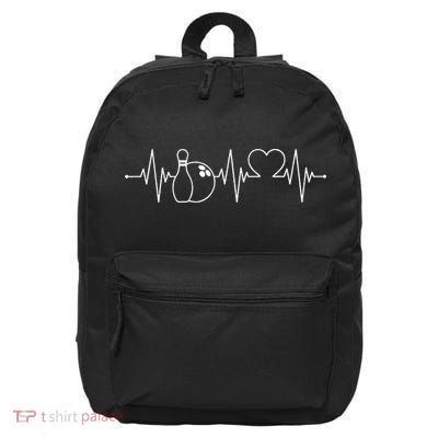 Bowling Heartbeat Bowler 16 in Basic Backpack