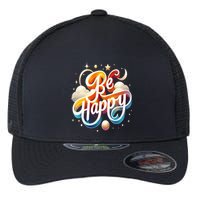 Be Happy Flexfit Unipanel Trucker Cap