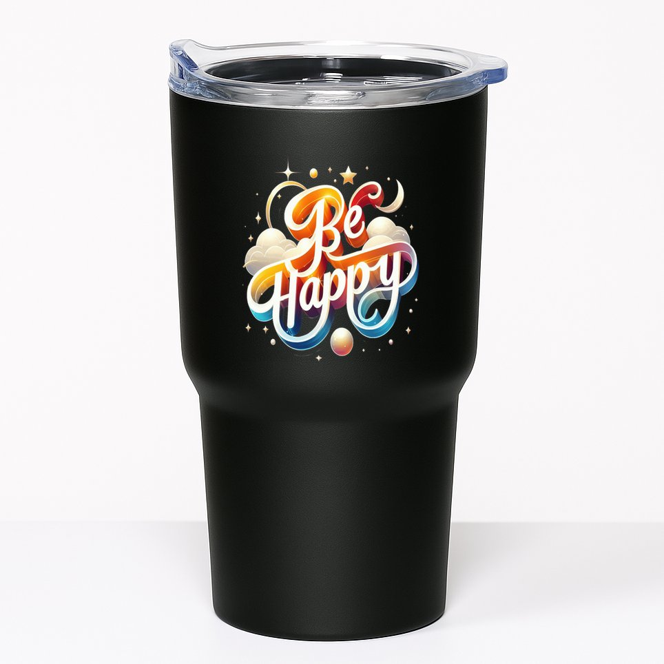 Be Happy Tumbler
