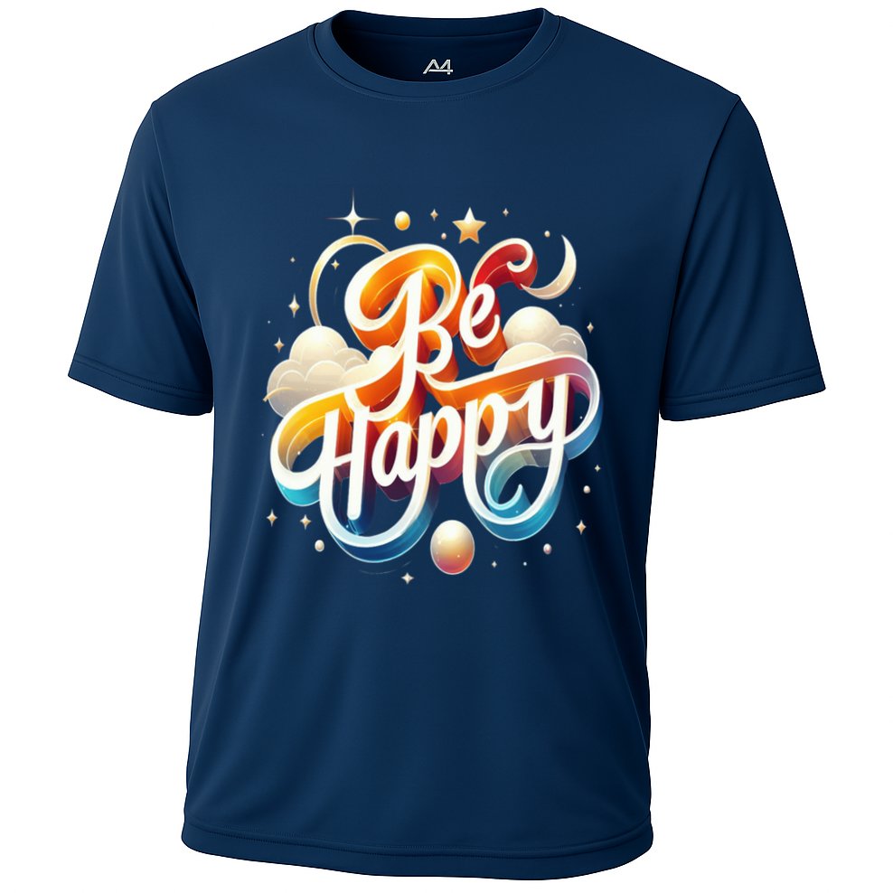 Be Happy Cooling Performance Crew T-Shirt