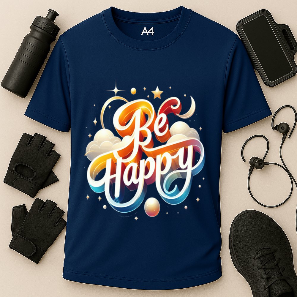Be Happy Cooling Performance Crew T-Shirt