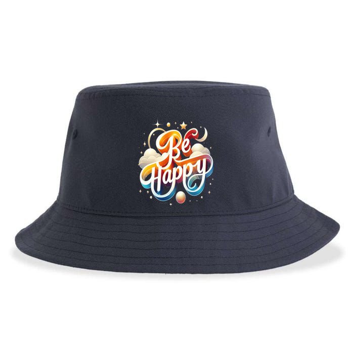 Be Happy Sustainable Bucket Hat