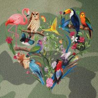 Bird Heart Birding Bird Watching Birder Bird Watcher Design Legacy Tie Dye Trucker Hat