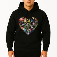 Bird Heart Birding Bird Watching Birder Bird Watcher Design Hoodie