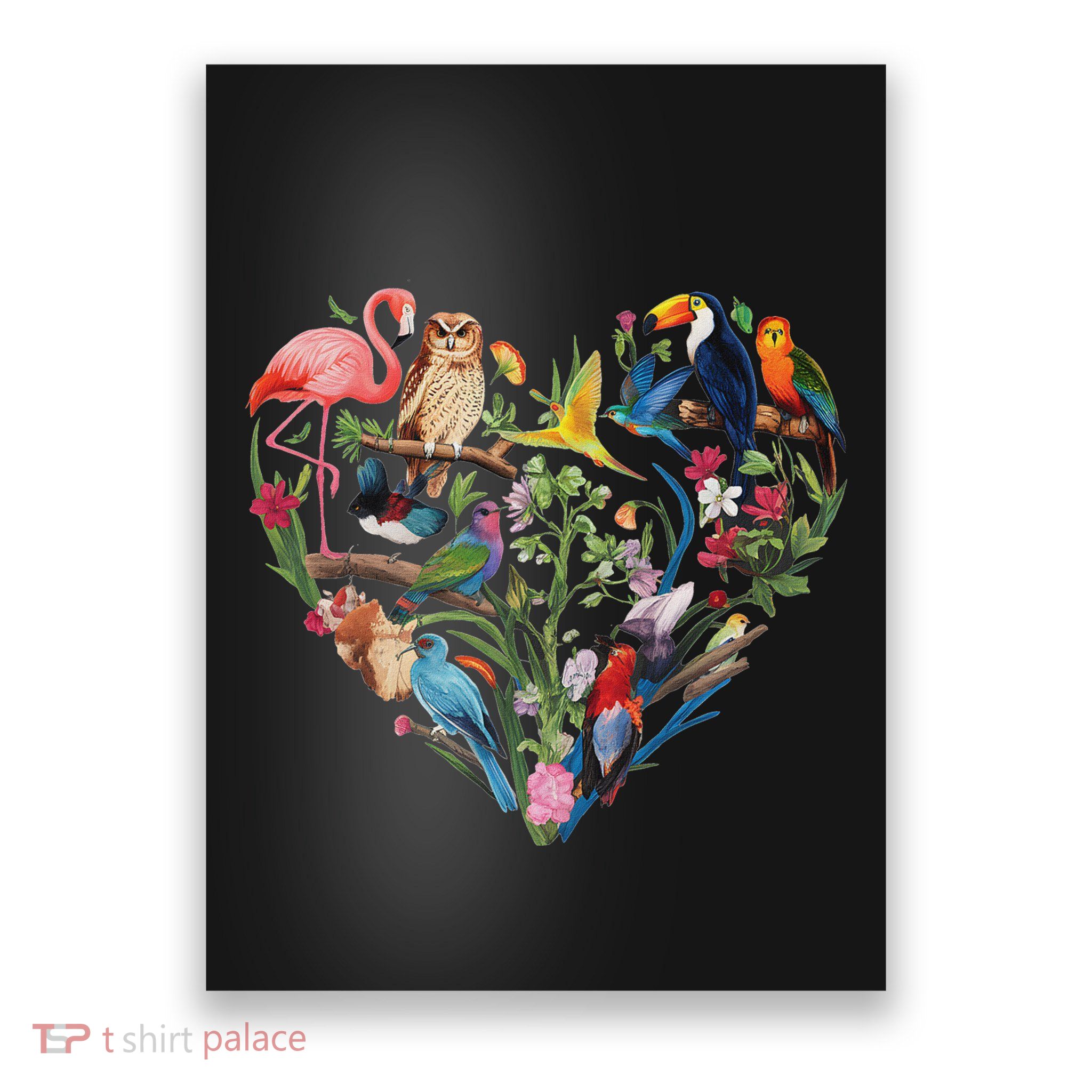 Bird Heart Birding Bird Watching Birder Bird Watcher Design Poster