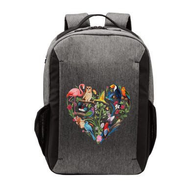 Bird Heart Birding Bird Watching Birder Bird Watcher Design Vector Backpack