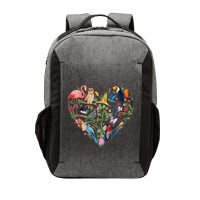 Bird Heart Birding Bird Watching Birder Bird Watcher Design Vector Backpack
