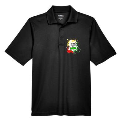 Black History Being Black Is Dope Spray Paint Graffiti 90s Gift Men's Origin Performance Pique Polo