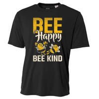 Bee Happy Bee Kind Bee Cooling Performance Crew T-Shirt