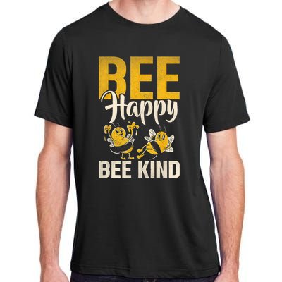 Bee Happy Bee Kind Bee Adult ChromaSoft Performance T-Shirt