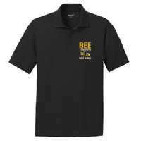 Bee Happy Bee Kind Bee PosiCharge RacerMesh Polo