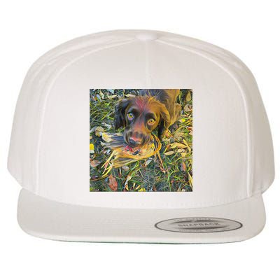 Bird Hunting Wool Snapback Cap