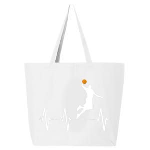 Basketball Heartbeat 25L Jumbo Tote