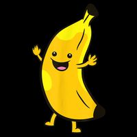 Banana Happy Banana Costume Fruit Love Bananas 16 in Basic Backpack