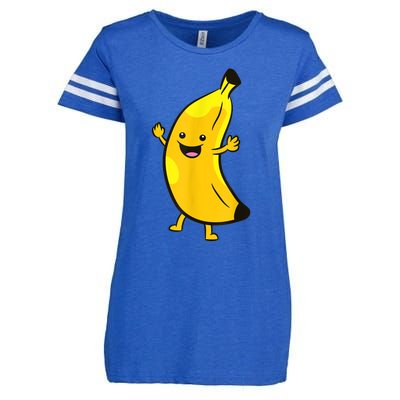 Banana Happy Banana Costume Fruit Love Bananas Enza Ladies Jersey Football T-Shirt