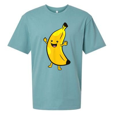 Banana Happy Banana Costume Fruit Love Bananas Sueded Cloud Jersey T-Shirt