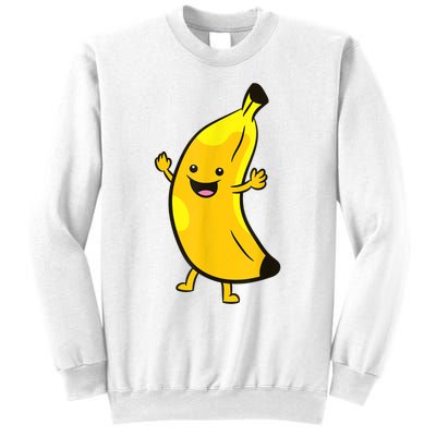 Banana Happy Banana Costume Fruit Love Bananas Sweatshirt