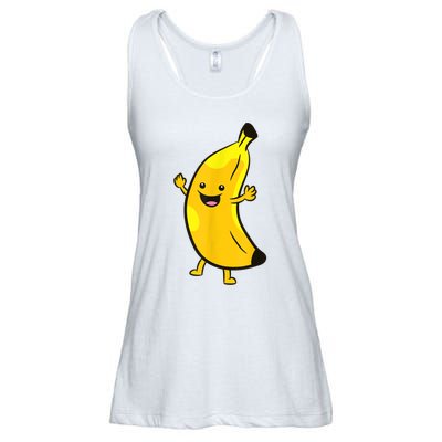 Banana Happy Banana Costume Fruit Love Bananas Ladies Essential Flowy Tank