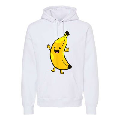 Banana Happy Banana Costume Fruit Love Bananas Premium Hoodie