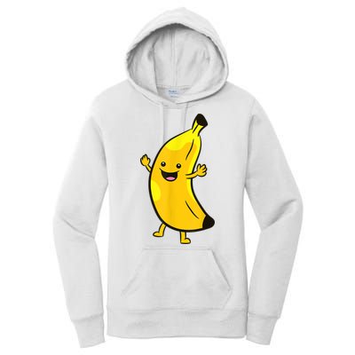 Banana Happy Banana Costume Fruit Love Bananas Women's Pullover Hoodie