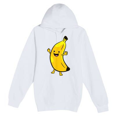 Banana Happy Banana Costume Fruit Love Bananas Premium Pullover Hoodie