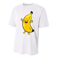 Banana Happy Banana Costume Fruit Love Bananas Performance Sprint T-Shirt