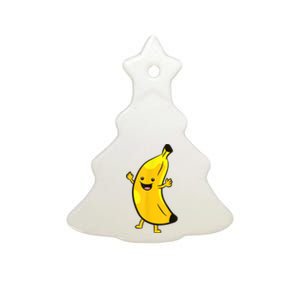 Banana Happy Banana Costume Fruit Love Bananas Ceramic Tree Ornament