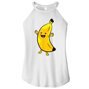 Banana Happy Banana Costume Fruit Love Bananas Women's Perfect Tri Rocker Tank