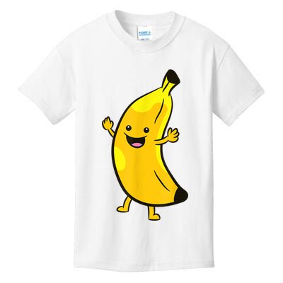Banana Happy Banana Costume Fruit Love Bananas Kids T-Shirt