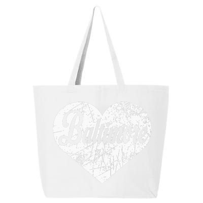 Baltimore Heart 25L Jumbo Tote