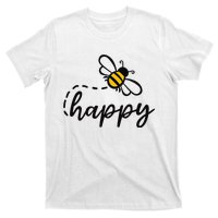 Be Happy Be Kind Bee Happy Inspirational Motivational T-Shirt