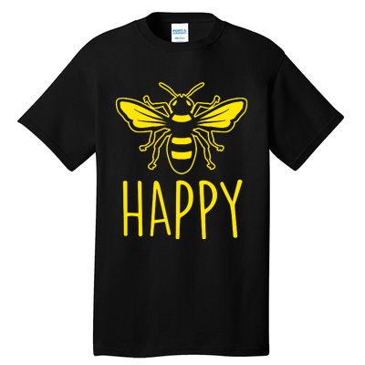 Bee Happy Tall T-Shirt