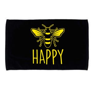 Bee Happy Microfiber Hand Towel